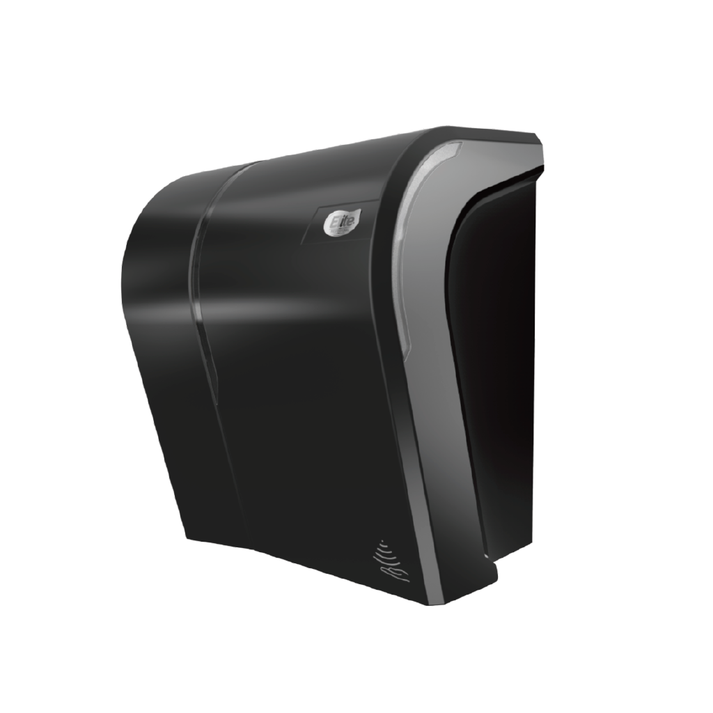 Dispensador ELITE de Toalla Rollo Auto Cut Automático Evolution Negro