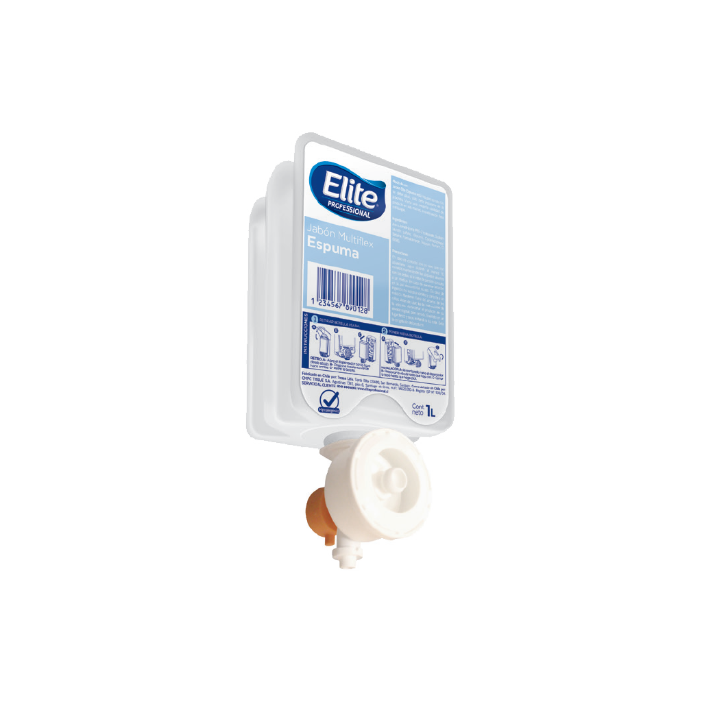 Jabón Espuma ELITE Multiflex 1010 - 1 Litro Profesional